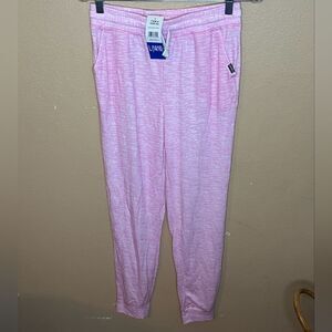 NWT Eddie Bauer Pink Lounge Pajama Jogger Pants Girls Youth Large 14/16